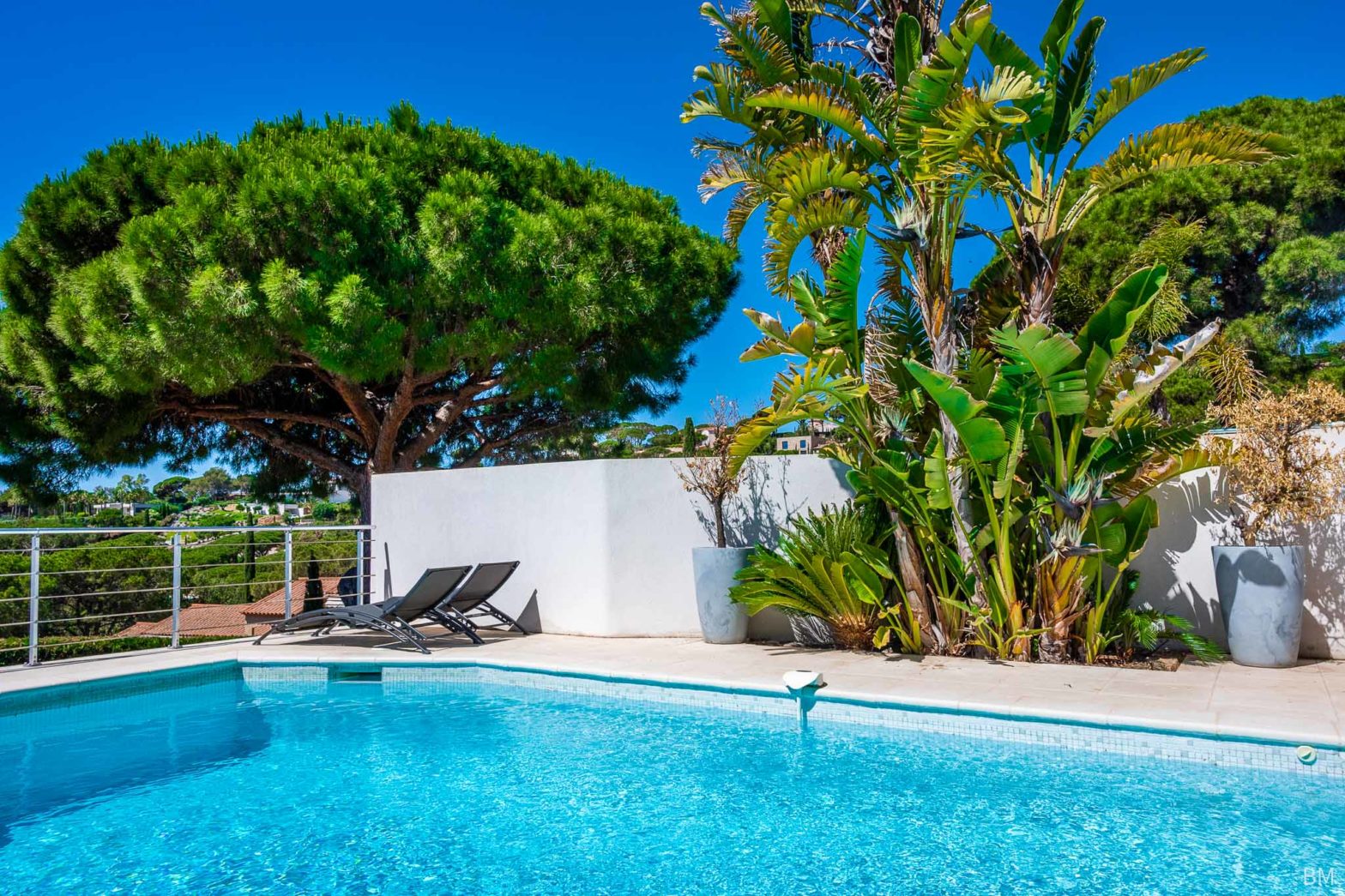 Zwembad villa Sainte-Maxime